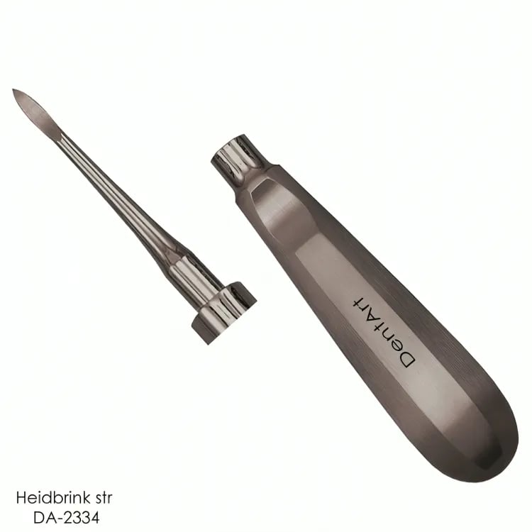 Root Elevator, Thumb Handle, Heidbrink Straight