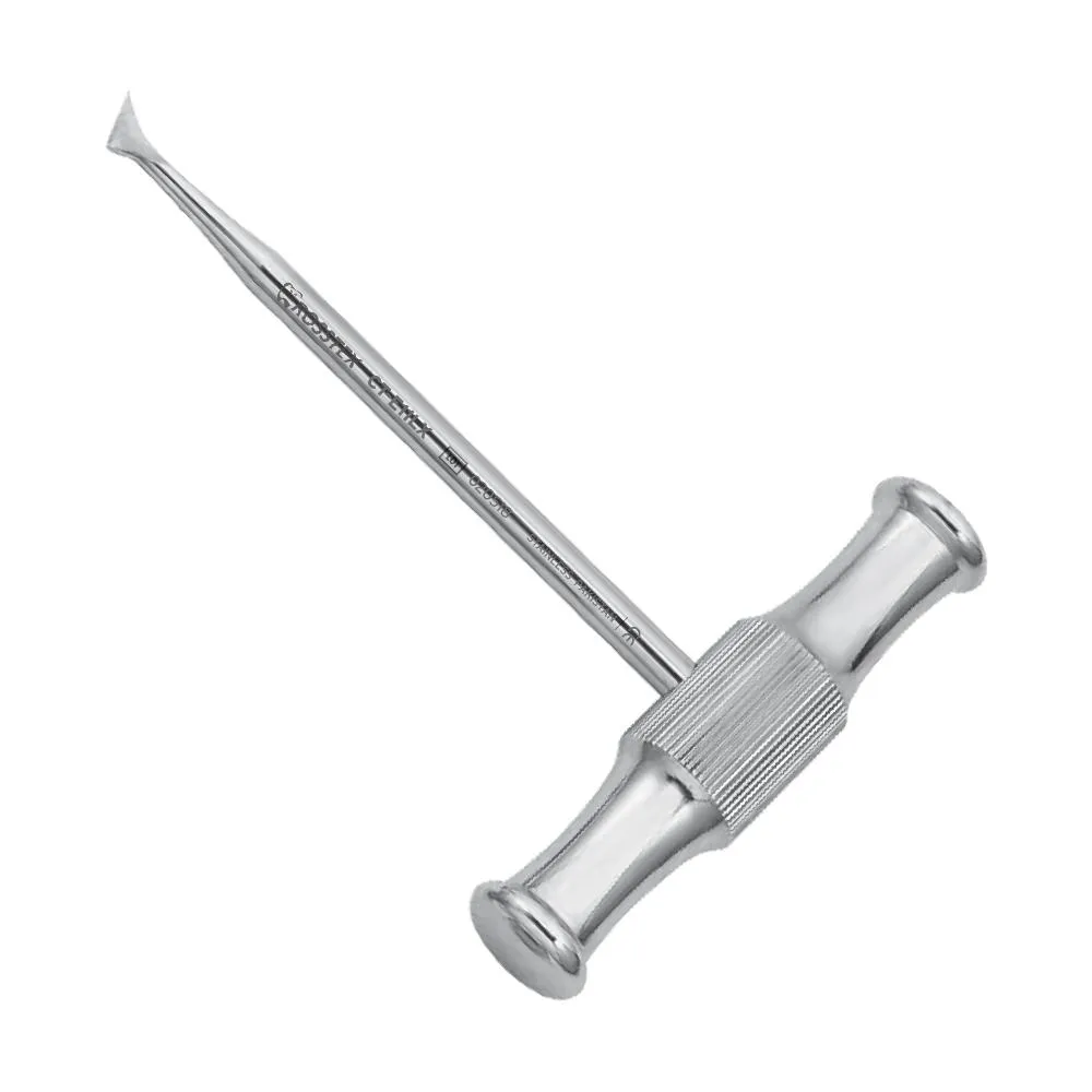 Dental Elevator Winter, Left, With T-Handle