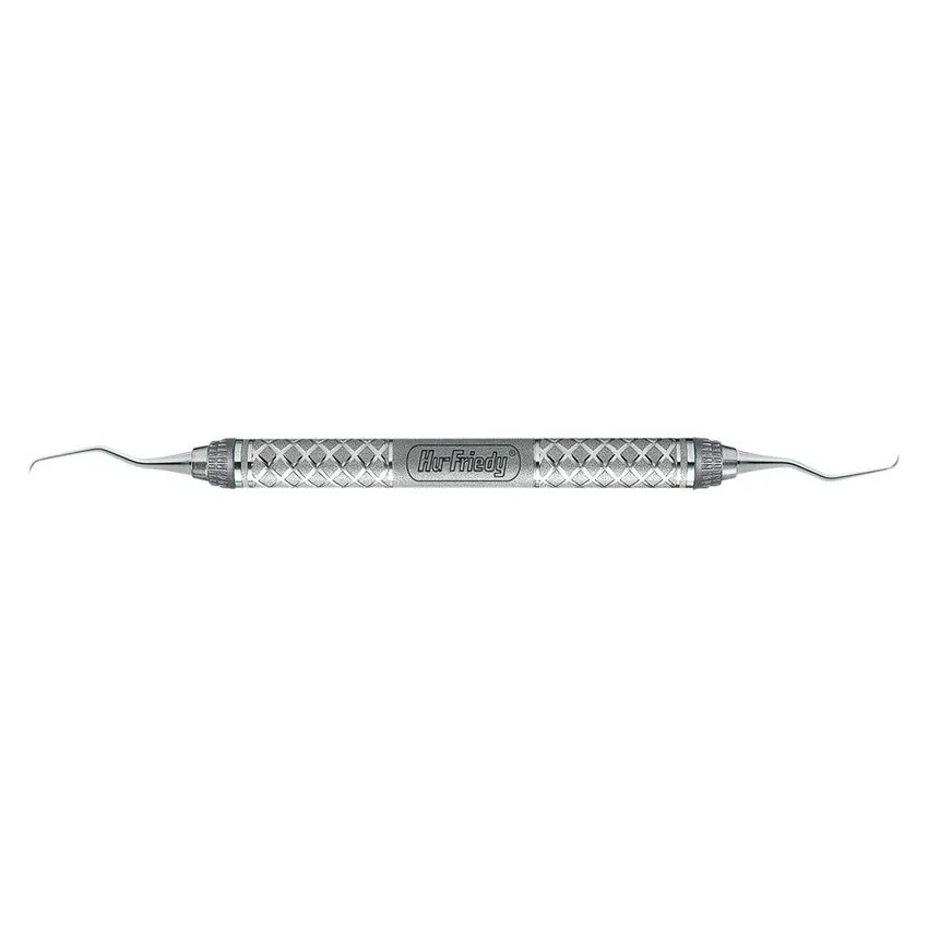 Mini Fiver Gracey Curette Micro #1/2, Handle #9 Oral/Labial, grey