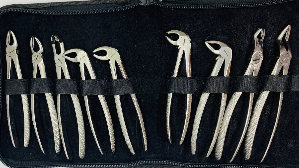 ‬‪Extraction Forceps, Adult Set‬