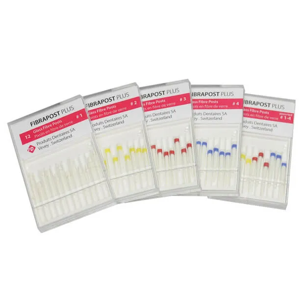 Fiberapost Plus DC, White, Size No.3