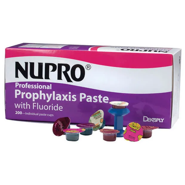 NUPRO Prophy Paste with Sodium Fluoride, Mint, Fine, PK/200