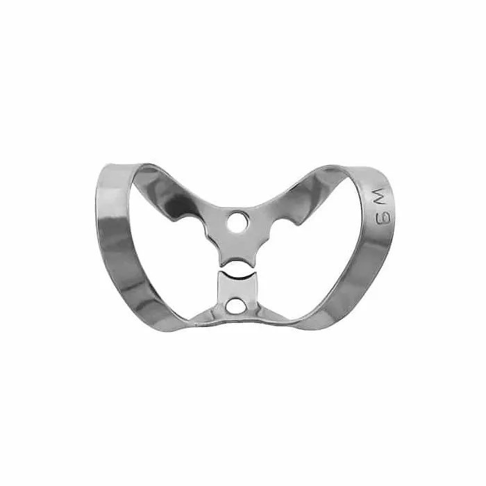 Hygenic Dam Clamp Wingless #W9, Glossy