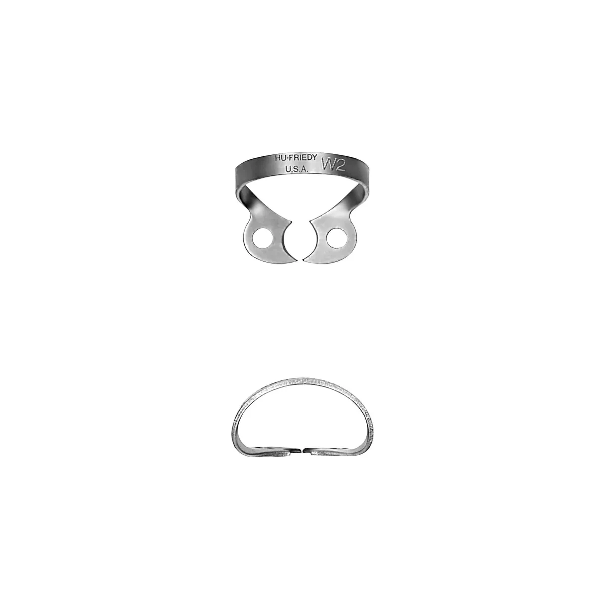 Rubber Dam Clamp #W2, Premolar