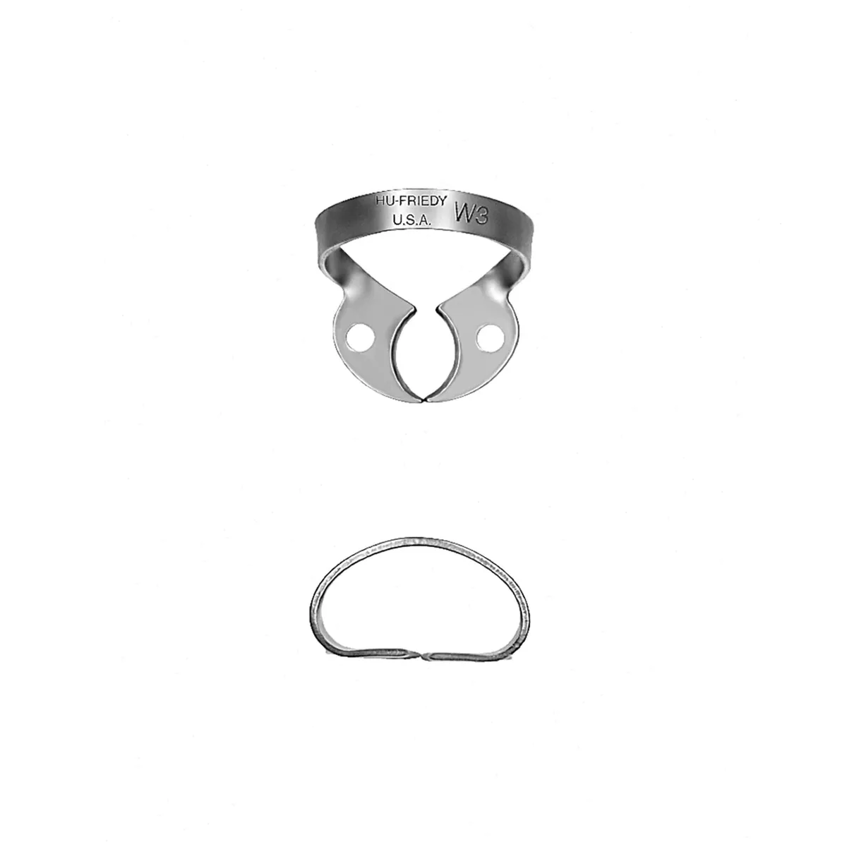 Rubber Dam Clamp #W3, Lower Molar