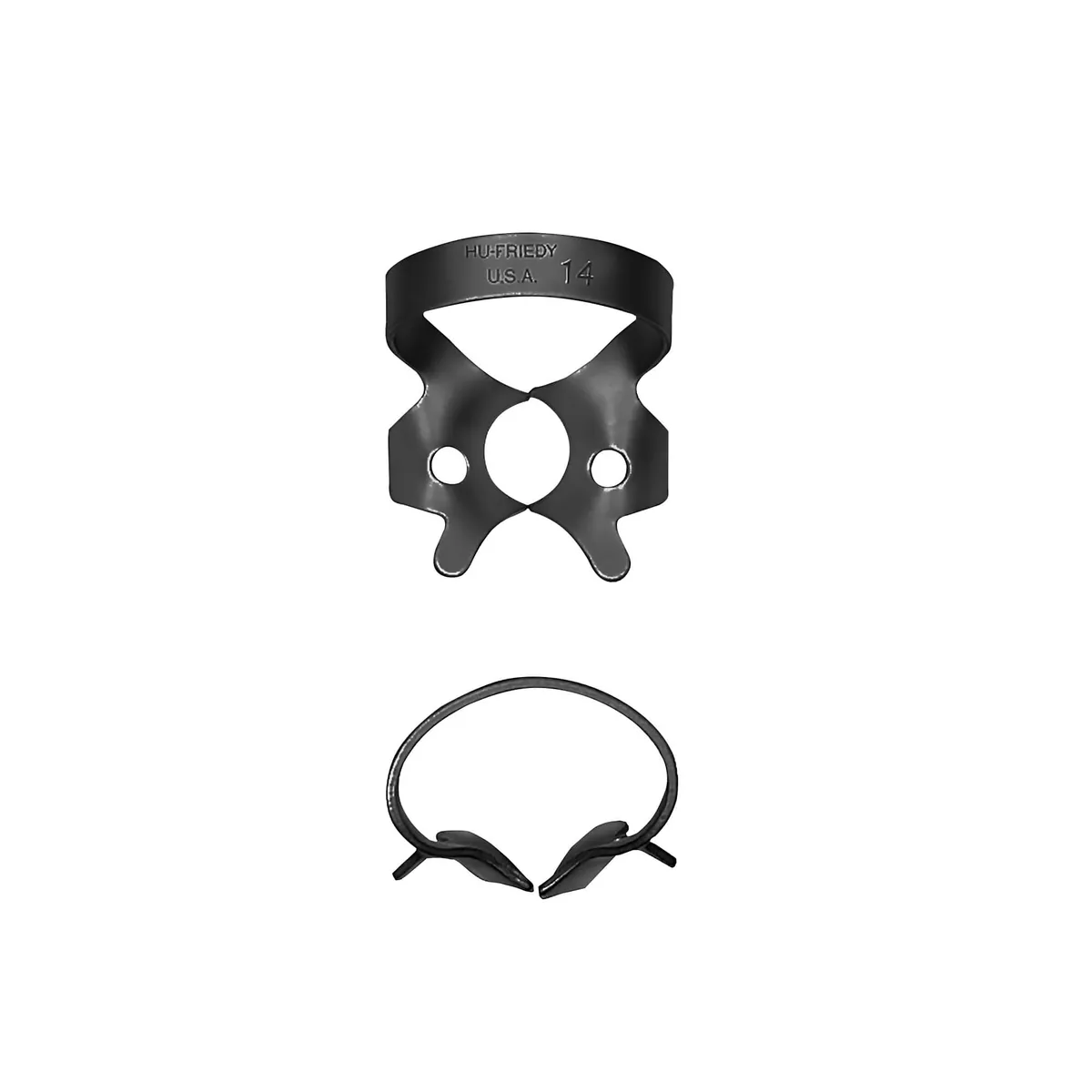 Rubber Dam Clamp #14, Molar, BlackLine