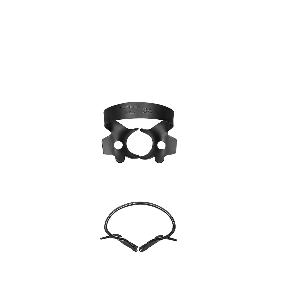 Rubber Dam Clamp #8A, Molar, BlackLine