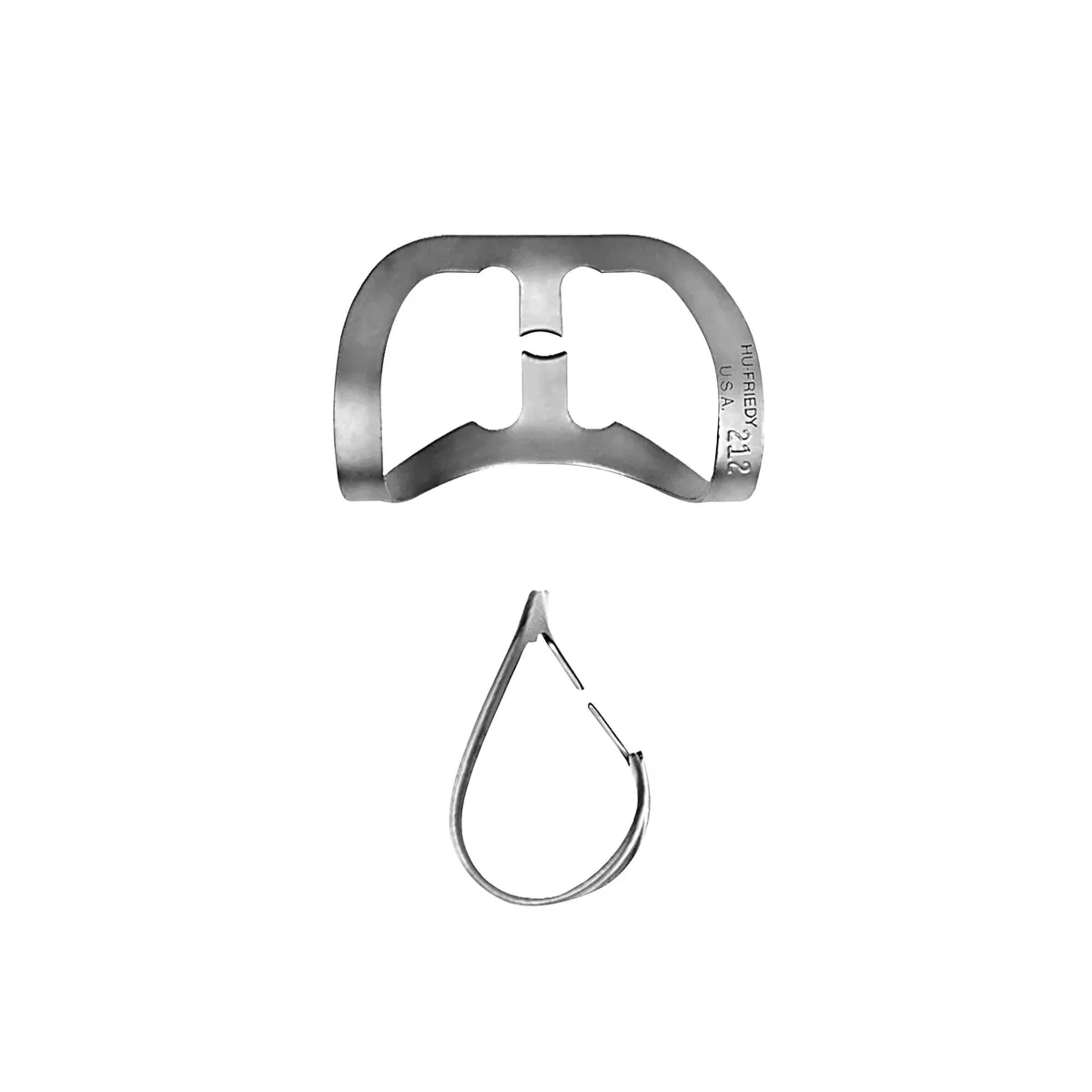 Rubber Dam Clamp #212, Anterior