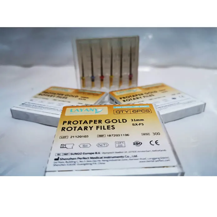 Layan Protaper Gold Rotary Files 25mm SX-F3