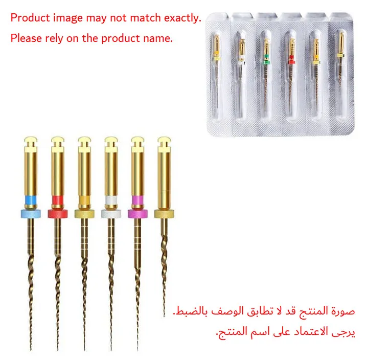 TG6 Engine، مبرد Shaping NITI Gold Rotary، L25، بنفسجي #18