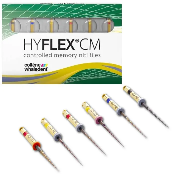HyFlex CM NiTi مبرد، طول 25mm، حجم 25، تaper .04