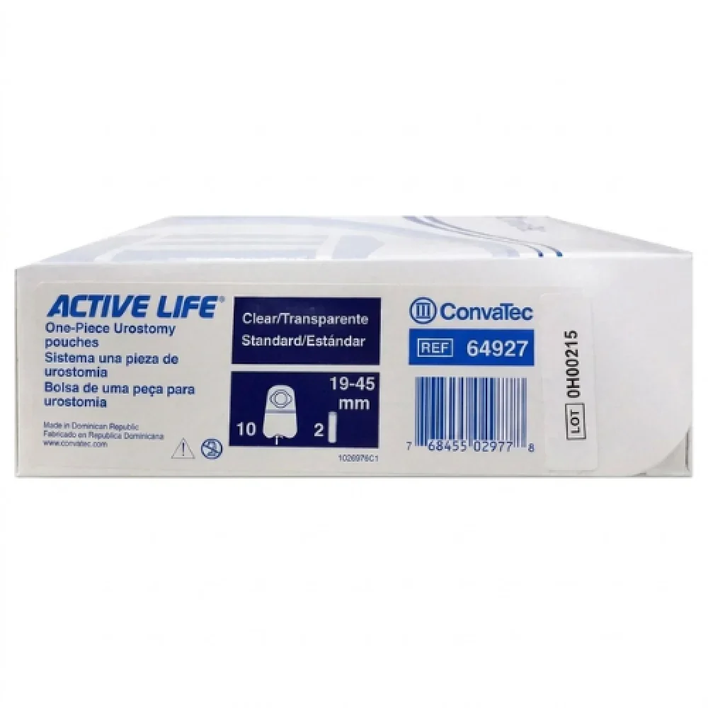 ConvaTec Urostomy Pouch, With Baseplate, 64927, 45mm