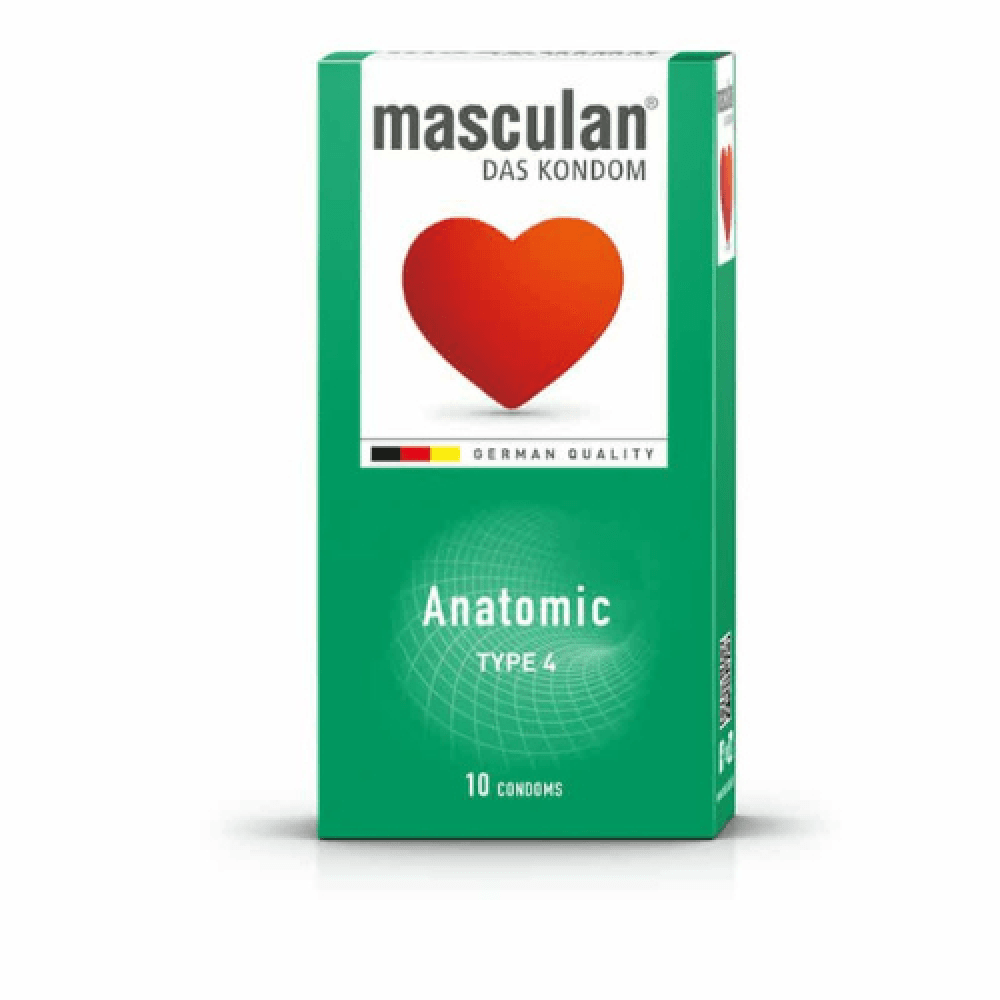 Masculan Condom, Contoured, No. 4