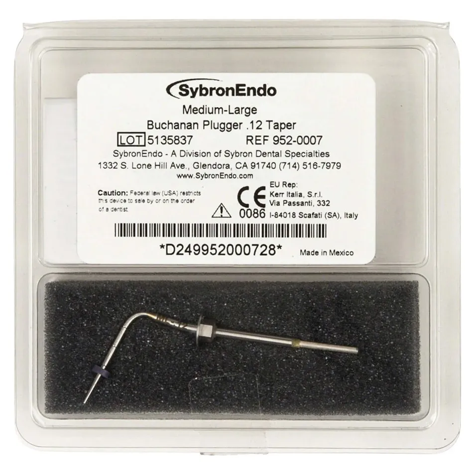 System B Buchanan Heat Plugger, Medium-Large .12 Taper