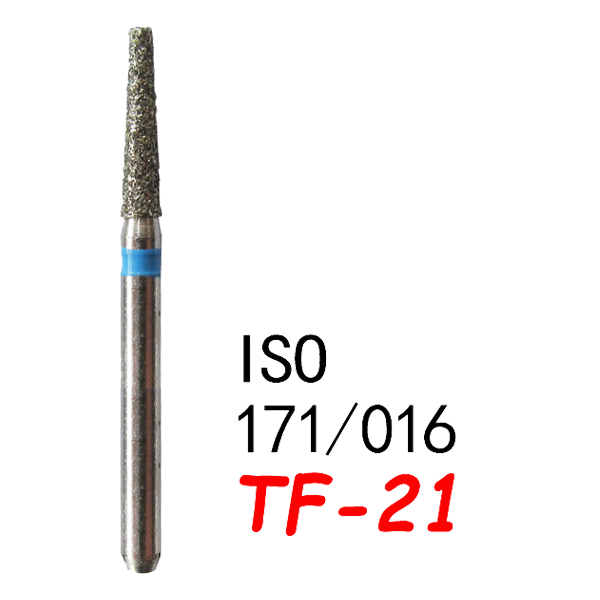 Straight Taper Flat End TF-21, Standard Grit, 171/016