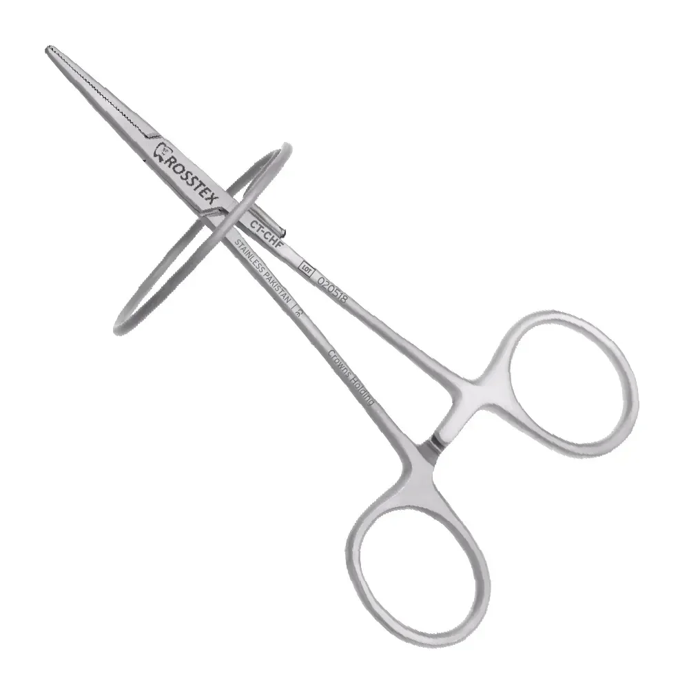Dental Crown Holding Forceps, 12.0 cm