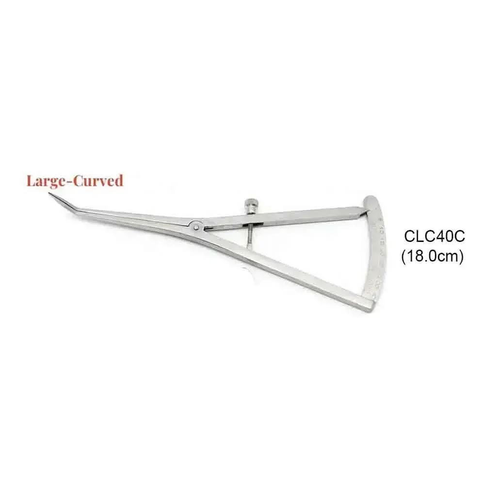 Caliper Castroviejo, Angled, 18.0 cm