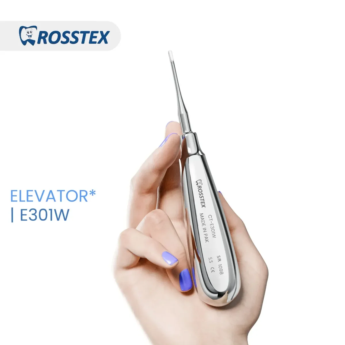 Dental Elevator Seldin, Blade 3.0 x 9 mm