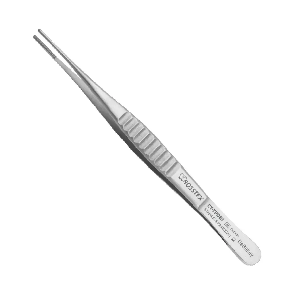 Tissue Plier DeBakey, Straight, 15.0 cm