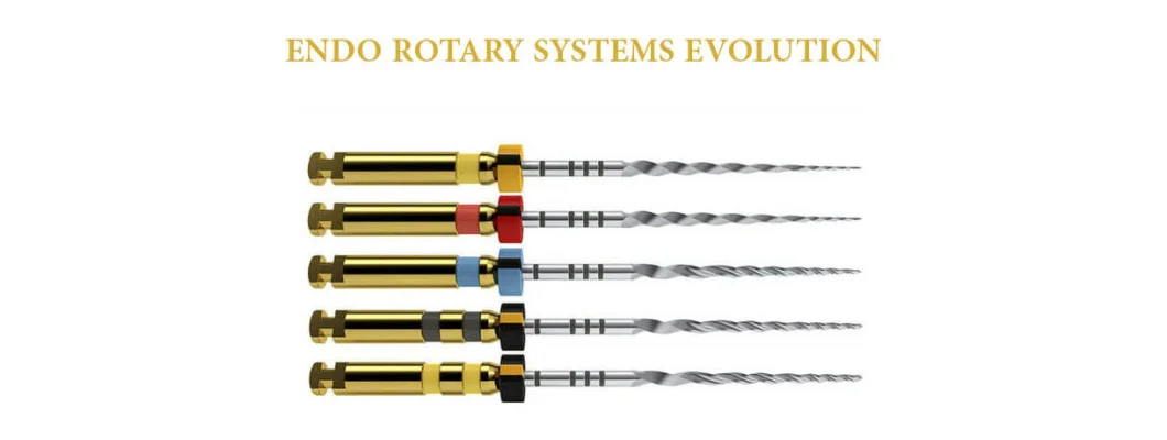 Endo Rotary Files Generations (Evolution)