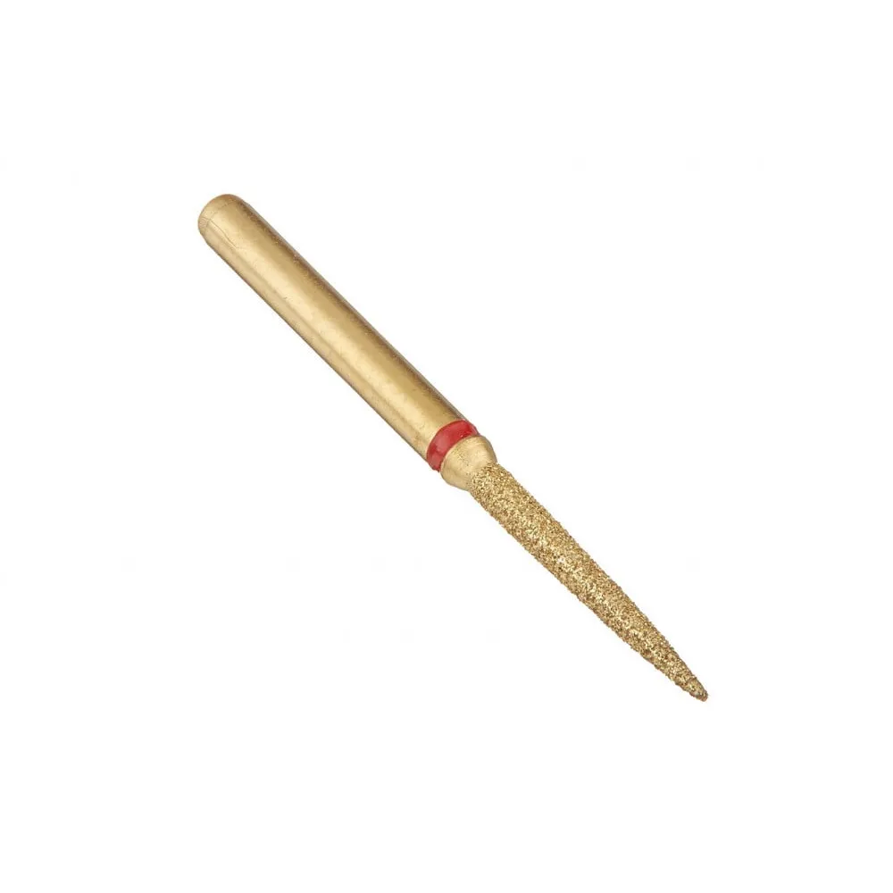 AA FG Diamond Dental Bur, Gold-Plated