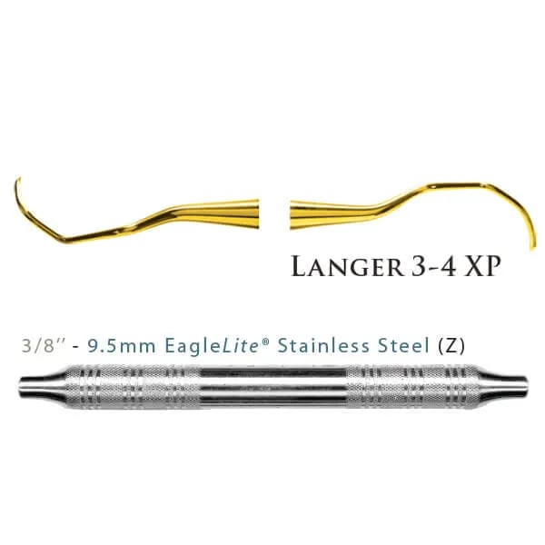 XP Universal Curette, 5/6 Langer, DE, EagleLite Resin Handle