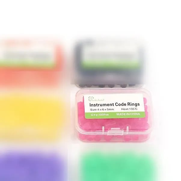Autoclavable Color Code Rings, Large, Pink
