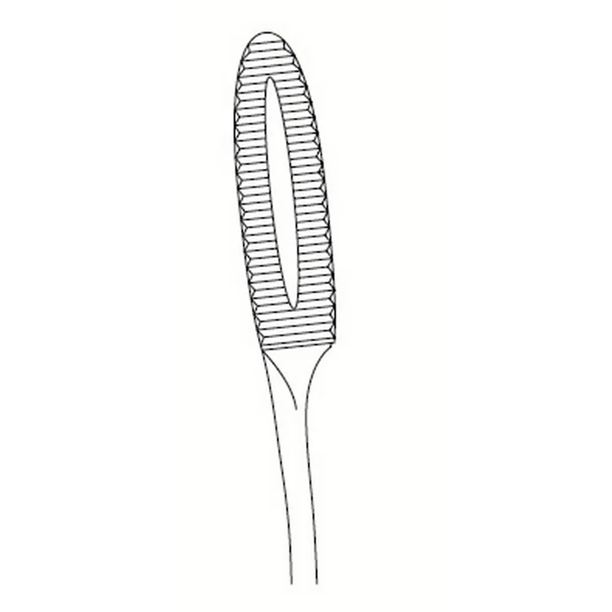 Dressing Forceps Gross-Maier Curved
