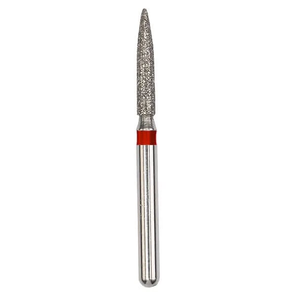 Diamond Bur, FG 010, Fine, Flame ISO #249