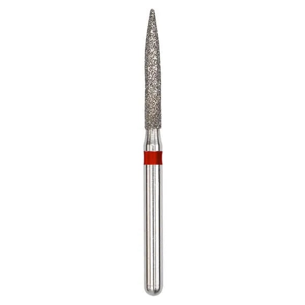 Diamond Bur, FG 012, Fine, Flame ISO #250