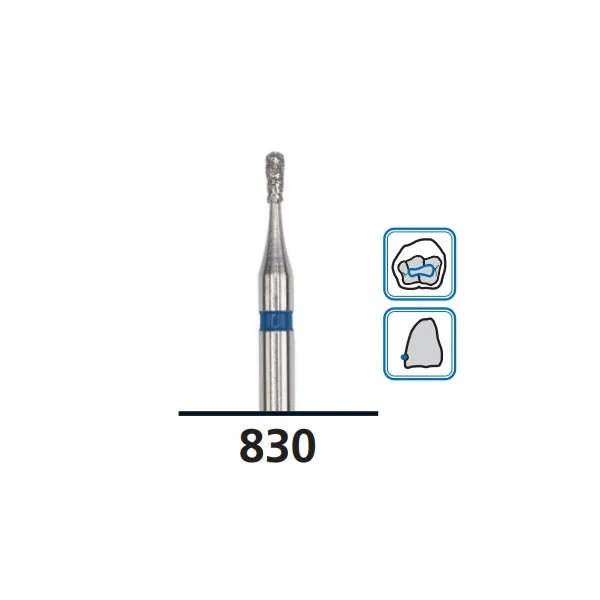 سنابل ألماسية كمثرية G830، حبيبات خشنة، FG-010