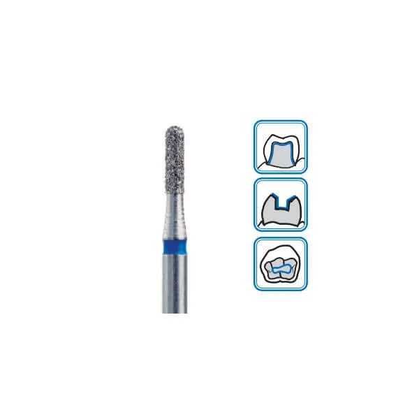 Diamond Burs, Torpedo, Medium, FG 012, 535828