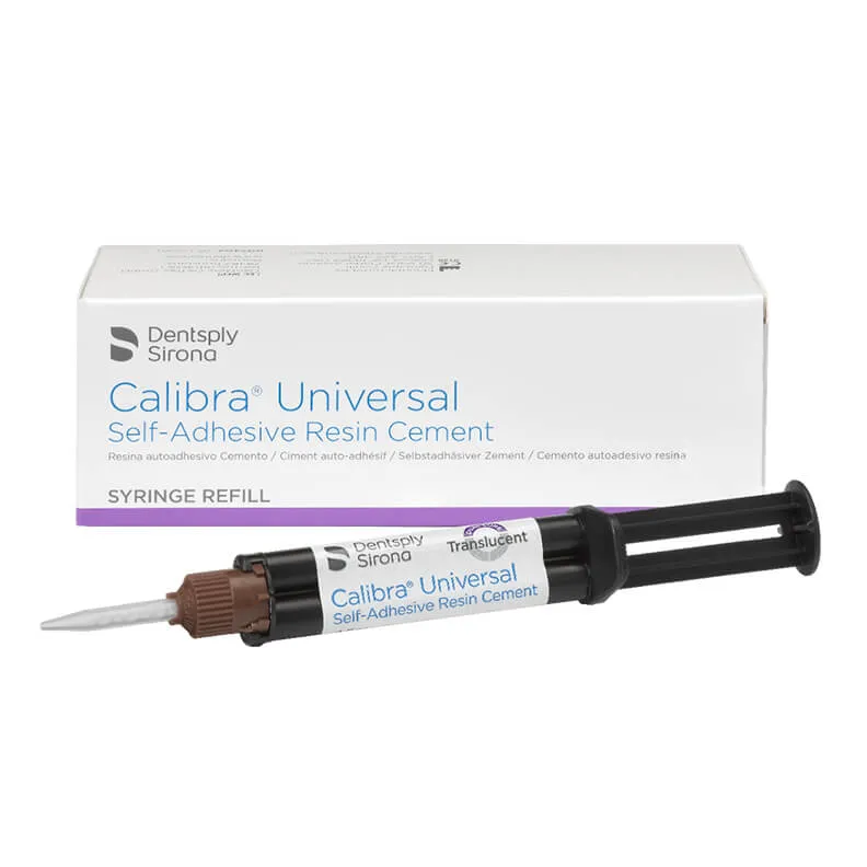 Calibra Universal DC, Resin Cement Automix 4.5g, Bleach
