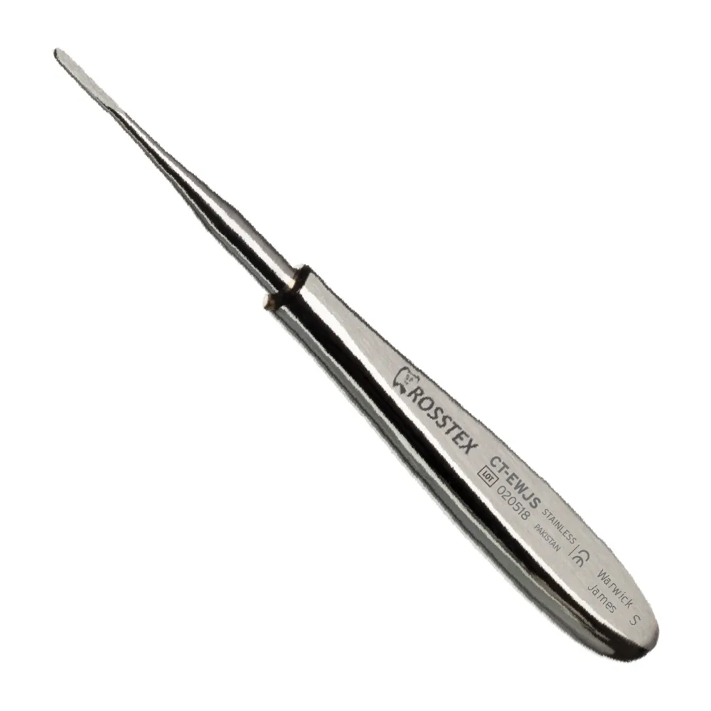 Dental Elevator Warwick James, Straight, 2.2 mm Blade