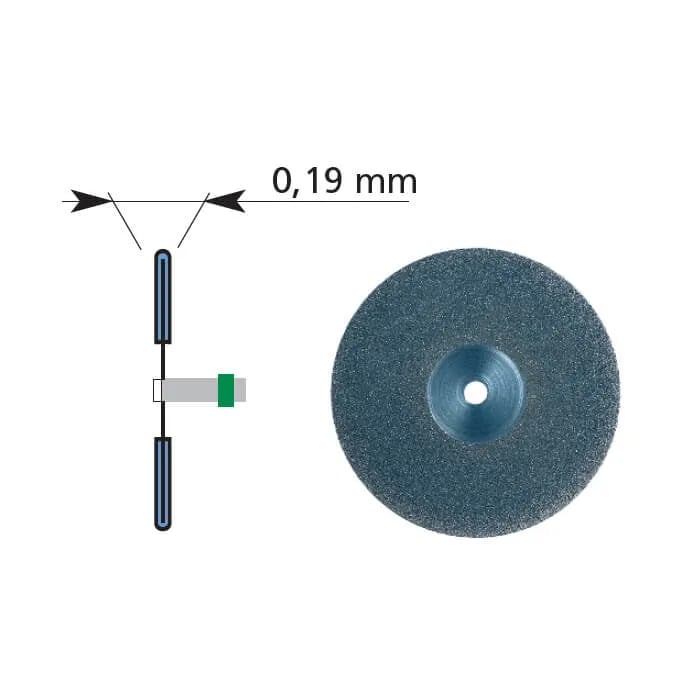 TOTO-FLEX, Flexible Diamond Disc, Double Side, Coarse Grit