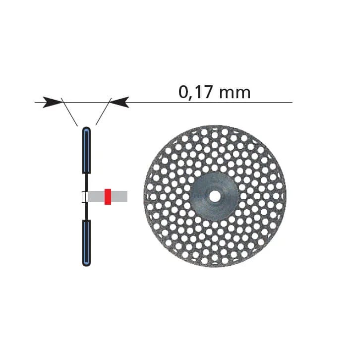 POLYFLEX, Flexible Diamond Disc, Double Side, Fine Grit