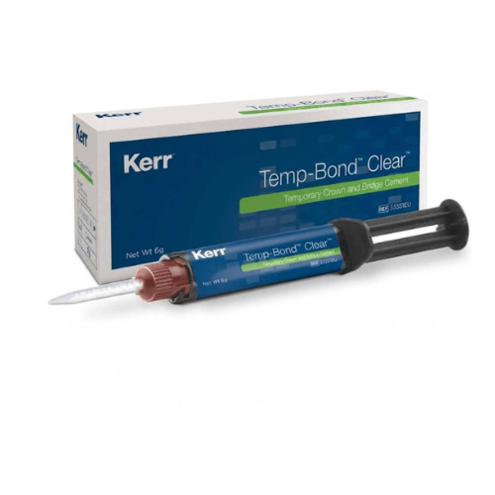 Temp-Bond Clear, 6 g Syringe