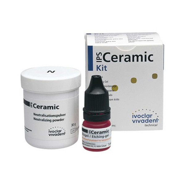 IPS Ceramic Etching & Neutralizing Powder Kit - Ivoclar Vivadent - 531550