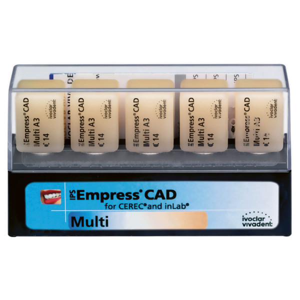 Empress CAD CEREC/inLab Multi BL1 C14 - Ivoclar Vivadent - 607683