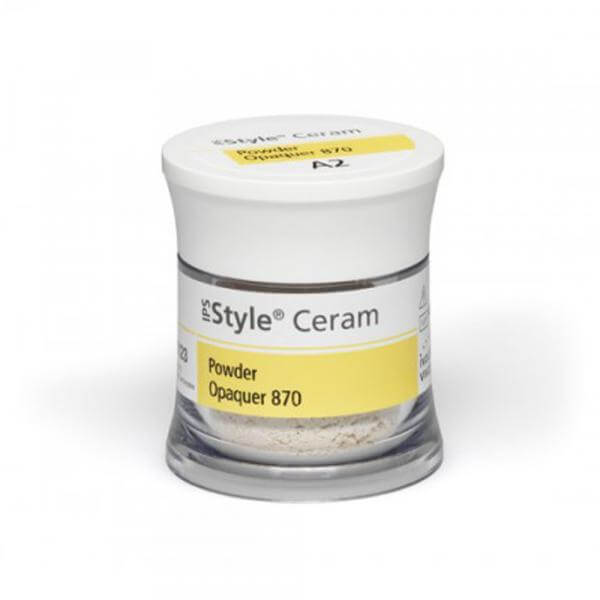IPS Style Ceram In Powder Opaque 870 18g, Brown - Ivoclar Vivadent - 673186