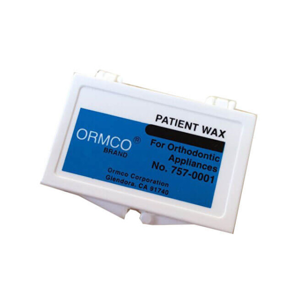 Ortho Patient Wax, Box/100 Pack - Ormco - 757-0001