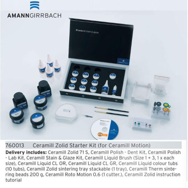 Ceramill Zolid Starter Kit - Amann Girrbach - 760013
