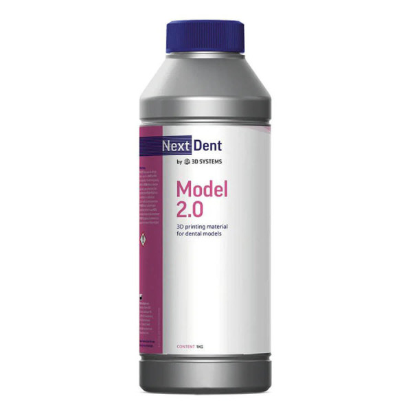 NextDent Model 2.0 Resin - White - NextDent - NPAGM2WH01000