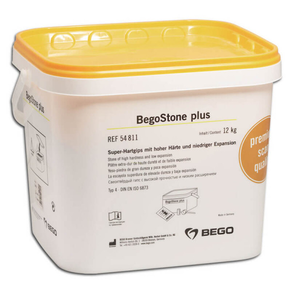 BegoStone Plus Scannable Super-Hard Plaster - BEGO - 54812