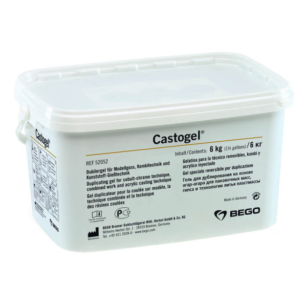 CastoGel Duplicating Material 6kg - BEGO - 52052