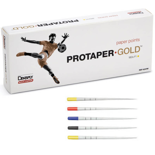ProTaper Gold Paper Points F4 - Dentsply Sirona - A241W0000040