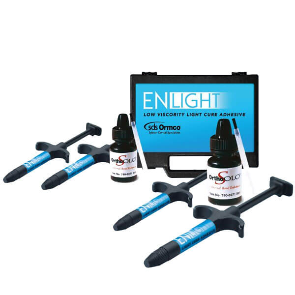 Enlight Adhesive Syringe, 4g, Kit/4 - Ormco - 740-0198