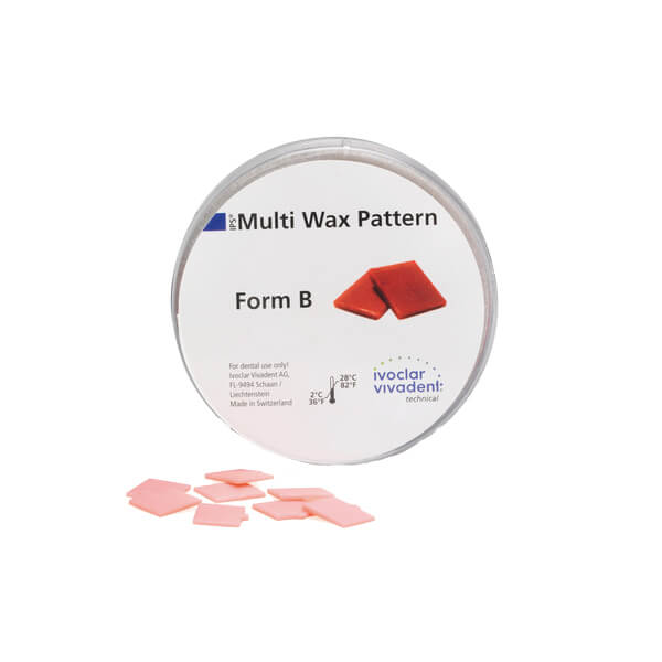 IPS Multi Wax Pattern Form B PK/80 - Ivoclar Vivadent - 638164