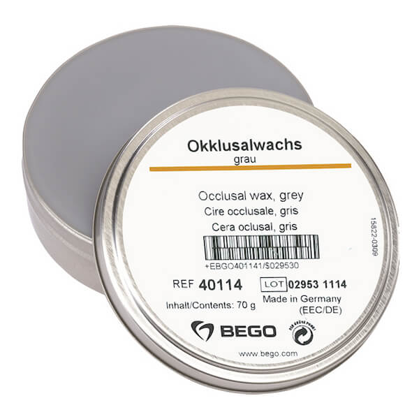 Occlusal Wax, Grey 70g - BEGO - 40114