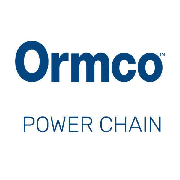 Power Chain, White, Closed - Ormco - 639-0048